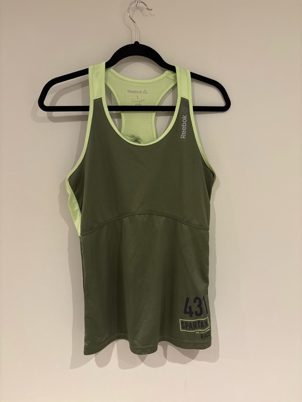 Green Reebok Gym Tanktop - Picture 9 of 9